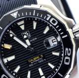 Tag Heuer Aquaracer Black Dial Watch for Men -  WAY211A.FT6151