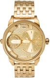 Diesel Mini Daddy Gold Dial Gold Steel Strap Watch For Men - DZ7306