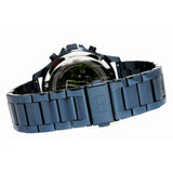 Tommy Hilfiger Bank Quartz Blue Dial Blue Steel Strap Watch for Men - 1791720