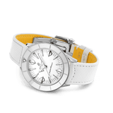 Breitling Superocean Heritage '57 Pastel Paradise White Dial White Leather Strap Watch for Women - A10340A71A1X1