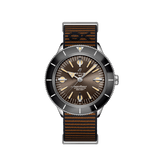 Breitling Superocean Heritage '57 Outerknown Brown Dial Brown NATO Strap Watch for Men - A103703A1Q1W1