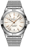 Breitling Chronomat 36 Mother of Pearl Dial Silver Steel Strap Watch for Women - A10380101A4A1