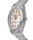 Breitling Chronomat 36 Mother of Pearl Dial Silver Steel Strap Watch for Women - A10380101A4A1