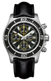 Breitling Superocean Chronograph II Black Dial 44mm Automatic Mens Watch - A1334102/BA82