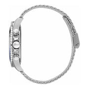 Hugo Boss Ocean Edition Chronograph Black Dial Silver Mesh Strap Watch for Men - 1513742