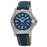 Breitling Avenger Automatic 43 Blue Dial Blue Nylon Strap Watch for Men - A17318101C1X1