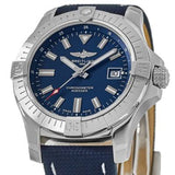 Breitling Avenger B01 Chronograph 45 Blue Dial Blue Nylon Strap Watch for Men - AB01821A1C1X1