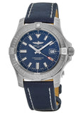 Breitling Avenger Automatic 43mm Blue Dial Blue Nylon Strap Watch for Men - A17318101C1X2