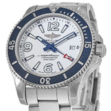 Breitling Superocean 42mm White Dial Silver Steel Strap Watch for Men - A17366D81A1A1