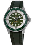 Breitling Superocean Automatic 44 Green Dial Green Rubber Strap Watch for Men - A17376A31L1S1