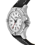 Breitling Avenger Automatic GMT 43 White Dial Black Nylon Strap Watch for Men - A32397101A1X1