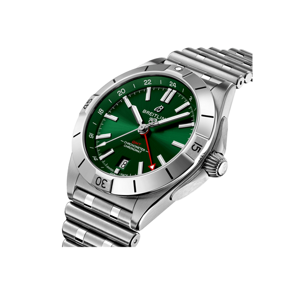 Chronomat Automatic GMT 40 Stainless steel - Green A32398101L1A1