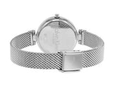 Calvin Klein Authentic Mother of Pearl Dial Silver Mesh Bracelet Watch for Women - K8G2312E