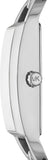 Michael Kors Empire Three Hand Silver Dial Silver Steel Strap Watch For Women - MK7407