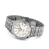 Breitling Chronomat 32 Diamonds White Dial Silver Steel Strap Watch for Women - A77310591A1A1