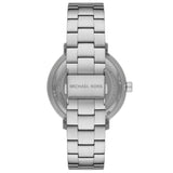 Michael Kors Blake Quartz Black Dial Silver Steel Strap Watch for Men - MK9133