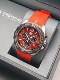 Tag Heuer Formula 1 Red Dial Watch for Men - CAZ101AN.FT8055