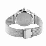 Armani Exchange Lola Analog Silver Dial Silver Mesh Strap Watch For Women - AX5535