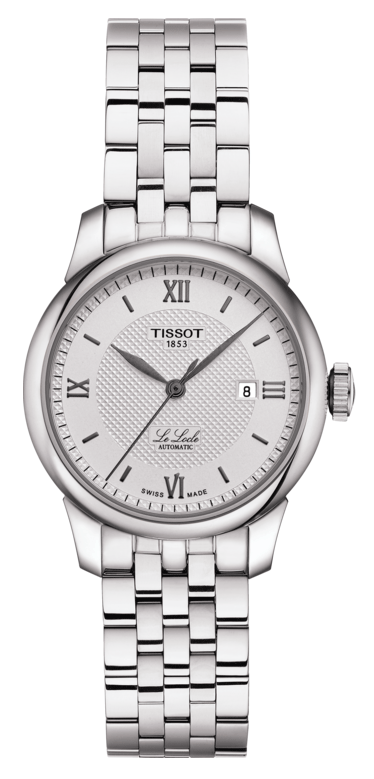 Jam Tangan Tissot Le Locle Automatic Silver Dial Silver Steel Strap Untuk Wanita - T006.207.11.038.00