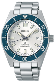 Seiko Prospex Diver 140th Anniversary Limited Edition White Dial Silver Steel Strap Watch For Men - SPB213J1