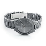 Michael Kors Slim Runway Quartz Grey Dial Grey Steel Strap Watch For Women - MK4506