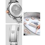 Tag Heuer Aquaracer Professional 200 Quartz Diamonds White Dial Silver Steel Strap Watch for Women - WBP1450.BA0622