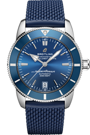 Breitling Superocean Heritage B20 Automatic 42 Blue Dial Blue Mesh Bracelet Watch for Men - AB2010161C1S1