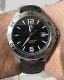 Jam Tangan Tag Heuer Formula 1 Automatic Black Dial Black Rubber Strap untuk Pria - WAZ2113.FT8023