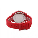 Tommy Hilfiger Denim Red Dial Red Rubber Strap Watch for Men - 1791557