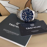 Tag Heuer Aquaracer Professional 300 Automatic Blue Dial Silver Steel Strap Watch for Men - WBP201B.BA0632