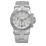 Michael Kors Dylan Silver Dial Silver Steel Strap Watch for Women - MK5312