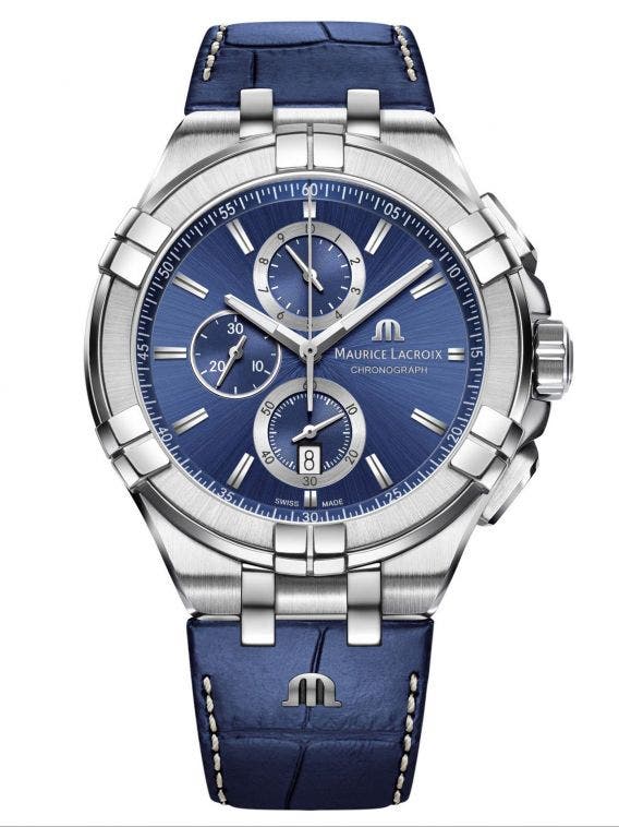 Maurice Lacroix Aikon Mens Waterproof Quartz Smart Watch With Rubber Strap  Sports Blue Planet Automatic Wristwatch For Men Model 2281n From Pvbwcc,  $71.79 | DHgate.Com