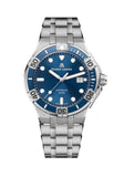 Maurice Lacroix Aikon Venturer Blue Dial Silver Steel Strap Watch for Men - AI6058-SS002-430-1