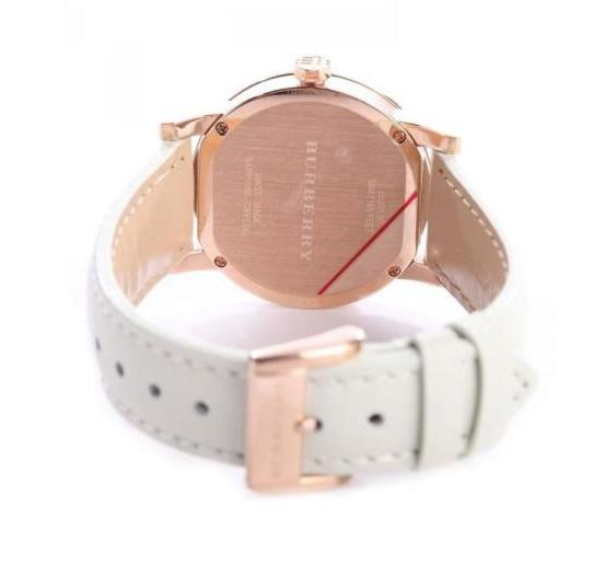 BURBERRY バーバリー BU4212 アイボリー文字盤QZレディース腕時計 BURBERRY/バーバリー】 腕時計 GP/レザー クオーツ アイボリー文字盤