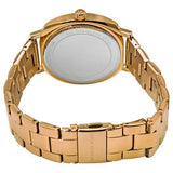 Michael Kors Nia Quartz Gold Dial Gold Steel Strap Watch For Women - MK3989