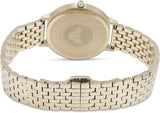 Emporio Armani Dress Analog Mother of Pearl Dial Gold Steel Strap Watch For Women - AR11007