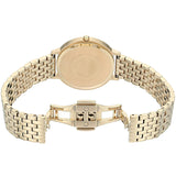 Emporio Armani Dress Analog Mother of Pearl Dial Gold Steel Strap Watch For Women - AR11007