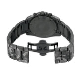 Emporio Armani Sportivo Quartz Black Dial Black Steel Strap Watch For Men - AR11027