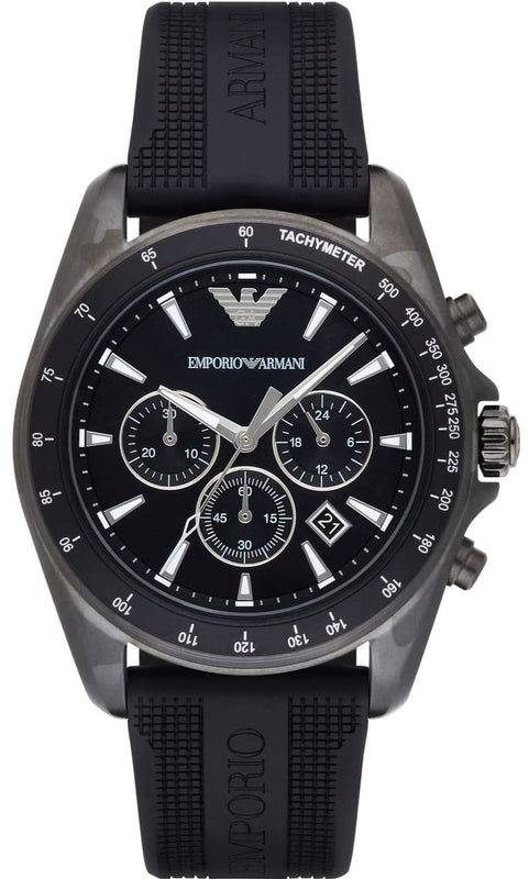 Giorgio armani men's emporio classic chronograph sale