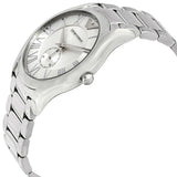 Emporio Armani Dress Quartz Silver Dial Silver Steel Strap Watch For Men - AR11084