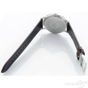 Emporio Armani Herren White Dial Brown Leather Strap Watch For Men - AR11103