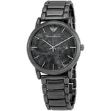 Emporio Armani Luigi Analog Grey Dial Grey Steel Strap Watch For Men - AR11155