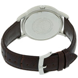 Emporio Armani Renato Quartz Black Dial Brown Leather Strap Watch For Men - AR11187