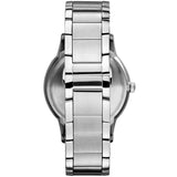 Emporio Armani Renato Quartz Silver Dial Silver Steel Strap Watch For Men - AR11189