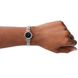 Emporio Armani Gianni T Bar Quartz Blue Dial Two Tone Steel Strap Watch For Women - AR11222