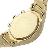 Emporio Armani Renato Chronograph White Dial Gold Steel Strap Watch For Men - AR11332