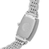 Emporio Armani Gianni T-Bar Quartz White Dial Silver Steel Strap Watch For Women - AR11405