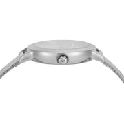 Emporio Armani Cleo Silver Dial Silver Mesh Strap Watch for Women - AR11584