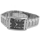 Emporio Armani Classic Analog Black Dial Silver Steel Strap Watch For Men - AR1608