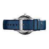 Emporio Armani Analog Quartz Blue Dial Blue Leather Strap Watch For Men - AR1647